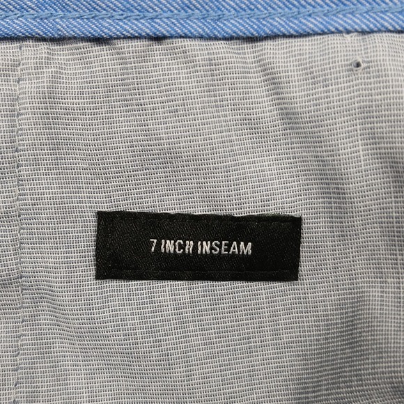 Bonobos Shorts Mens L Light Blue Chino Casual 7 Inch Inseam - Picture 5 of 8